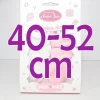 Accessoires pour poupée Antonio Juan 40-52 cm - Chaussettes blanches et roses
