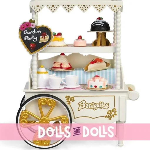 Accessoires pour poupée Barriguitas Classic 15 cm - Chariot de collation