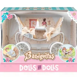 Accessoires pour poupée Barriguitas Classic 15 cm - Chariot double Barriguitas