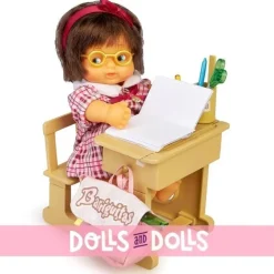 Accessoires pour poupée Barriguitas Classic 15 cm - École avec figurine de bébé