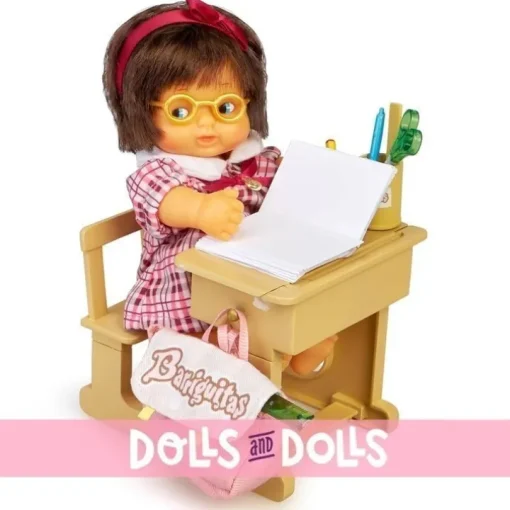 Accessoires pour poupée Barriguitas Classic 15 cm - École avec figurine de bébé