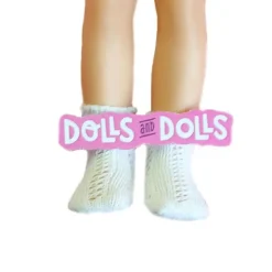 Accessoires pour poupée Paola Reina 32 cm - Las Amigas - Chaussettes pointelle blanches