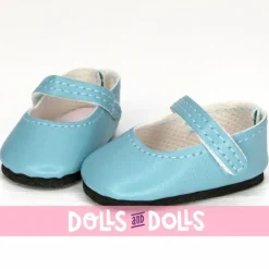 Accessoires pour poupée Paola Reina 32 cm - Las Amigas - Chaussures bleu clair