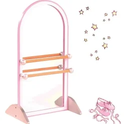 Compléments pour poupée Götz 45-50 cm - Miroir avec barre de ballet
