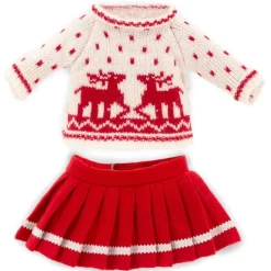 Ensemble pour poupée Lucky Doggy 37 cm - Scandinavian motif