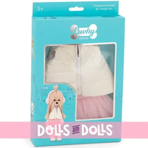 Ensemble pour poupée Lucky Doggy 37 cm - Rêve rose