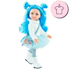 Ensemble pour poupée Paola Reina 32 cm - Las Amigas - Ensemble et sac d'hiver de neige