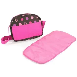 Housse pour landau de poupée - Bayer Chic 2000 - Pinky Balls