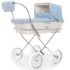 Kit hiver bleu clair pour landau de poupée Bebelux