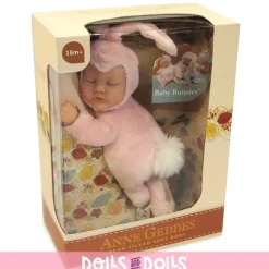 Poupée Anne Geddes 23 cm - Lapin rose