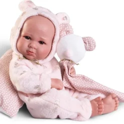 Poupée Antonio Juan 42 cm - Nouveau-né Luca en pyjama ourson