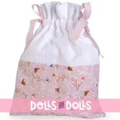 Poupée Antonio Juan 52 cm - "Mi primer Reborn" Alejandra avec un sac à goûter