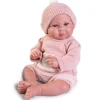 Poupée Antonio Juan 42 cm - Sweet Reborn Luca avec un ensemble tricoté