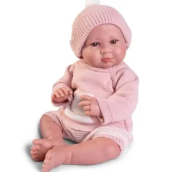 Poupée Antonio Juan 42 cm - Sweet Reborn Luca avec un ensemble tricoté