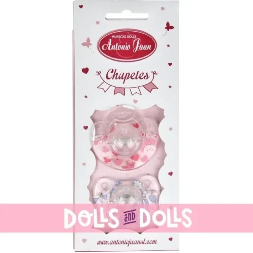 Poupée Antonio Juan Complements 40-52 cm - Lot de 2 sucettes