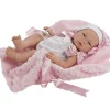 Poupée Así 43 cm - María avec barboteuse et couverture datcha