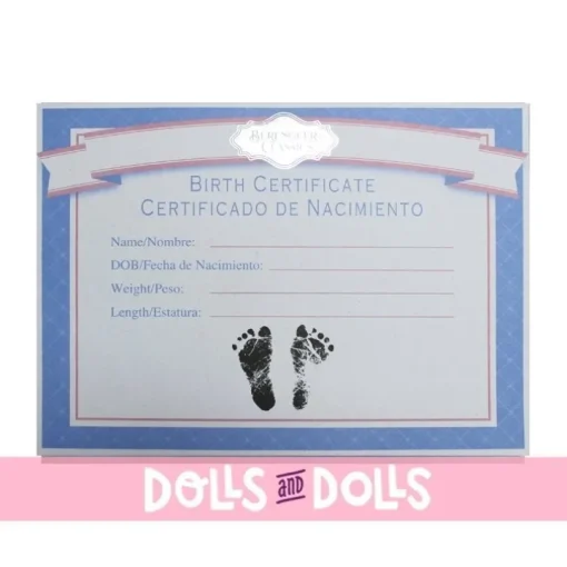 Poupée Berenguer Classics 43 cm - Peinte à la main - Reborn Baby Leonor