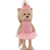 Poupée Lucky Doggy 37 cm - Lucky Yoyo - Mélange de roses