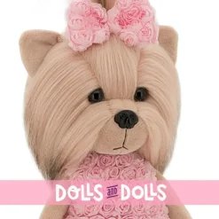 Poupée Lucky Doggy 37 cm - Lucky Yoyo - Mélange de roses
