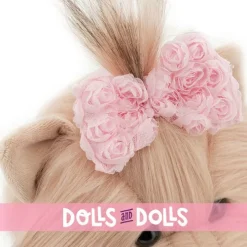 Poupée Lucky Doggy 37 cm - Lucky Yoyo - Mélange de roses