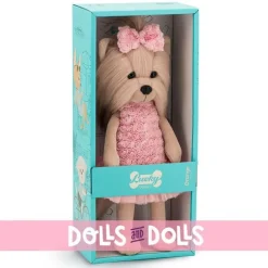Poupée Lucky Doggy 37 cm - Lucky Yoyo - Mélange de roses