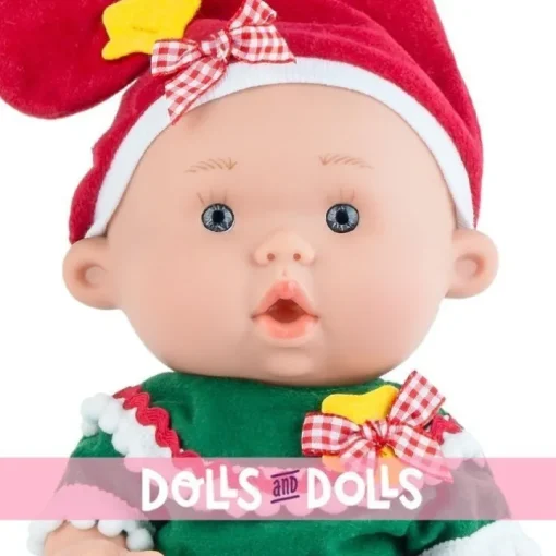 Poupée Marina & Pau 26 cm - Nenotes Christmas Edition - Fille elfe