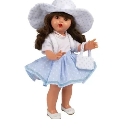 Poupée Mariquita Pérez 50 cm - Ensemble de jupes bleues