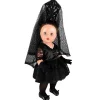Poupée Mariquita Pérez 50 cm - Avec robe noire et châle espagnol
