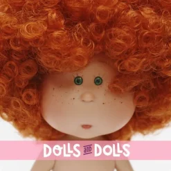 Poupée Nines d'Onil 23 cm - Little Mia aux cheveux roux bouclés - Sans vêtements