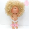 Poupée Nines d'Onil 30 cm - Mia ARTICULÉE - Mia aux cheveux blonds bouclés - Sans vêtements