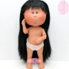 Poupée Nines d'Onil 30 cm - Mia ARTICULÉE - Mia asiatique avec des cheveux raides noirs - Sans vêtements