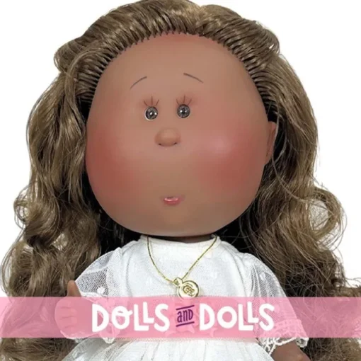 Poupée Nines d'Onil 30 cm - Mia Communion afro-américaine