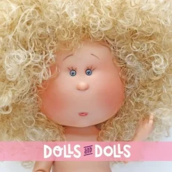 Poupée Nines d'Onil 30 cm - Mia ARTICULÉE - Mia aux cheveux blonds bouclés - Sans vêtements