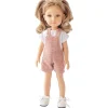 Poupée Reina del Norte 32 cm - Elina en combinaison de denim rose