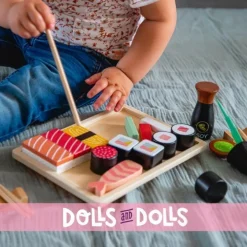 Set de sushis en bois - Tryco