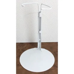 Support de poupée en métal 3101 en blanc pour type Mariquita Perez