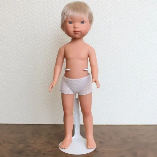 Support de poupée en métal 2101 en blanc pour Ken Amigas Lesly Cheries Geyperman ActionMan type