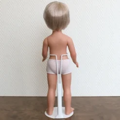 Support de poupée en métal 2101 en blanc pour Ken Amigas Lesly Cheries Geyperman ActionMan type