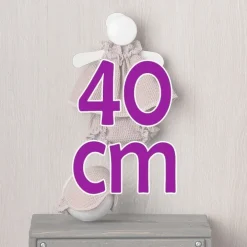 Tenue pour poupée Así 40 cm - Pyjama avec masque de la collection Nude pour poupée Sabrina