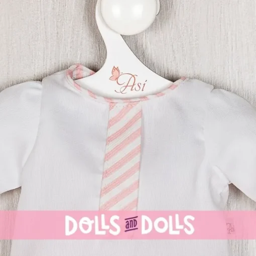 Tenue pour poupée Así 43 cm - Ensemble pantalon rayé rose pour poupée Pablo